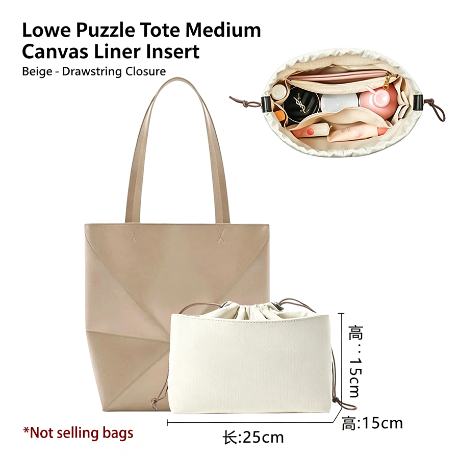 Women'S Bag - Вкладыш-органайзер из фетра на молнии для