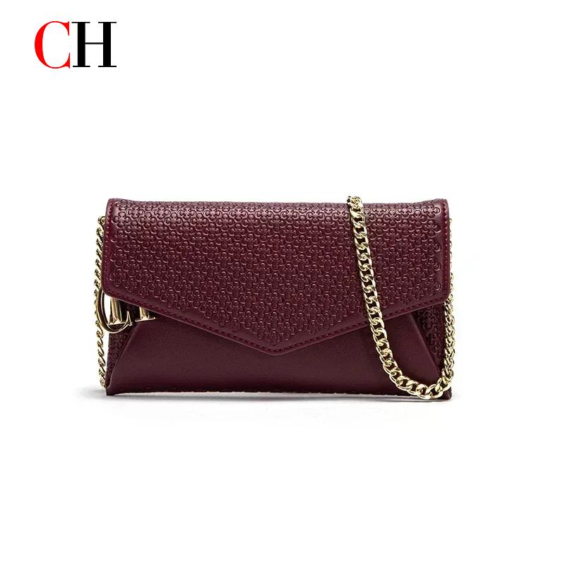 Women Bags Logo - CH модная женская сумка через плечо,