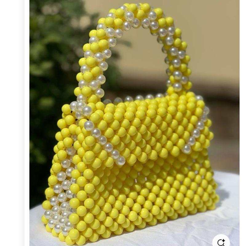 Women Bags Logo - Женская маленькая квадратная сумка с жемчугом