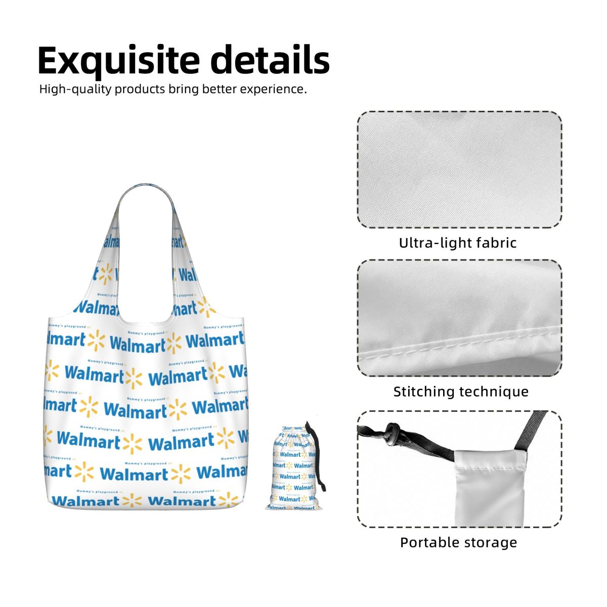 Сумка-шоппер Walmart из холста – обзор и цена Women Bags Walmart