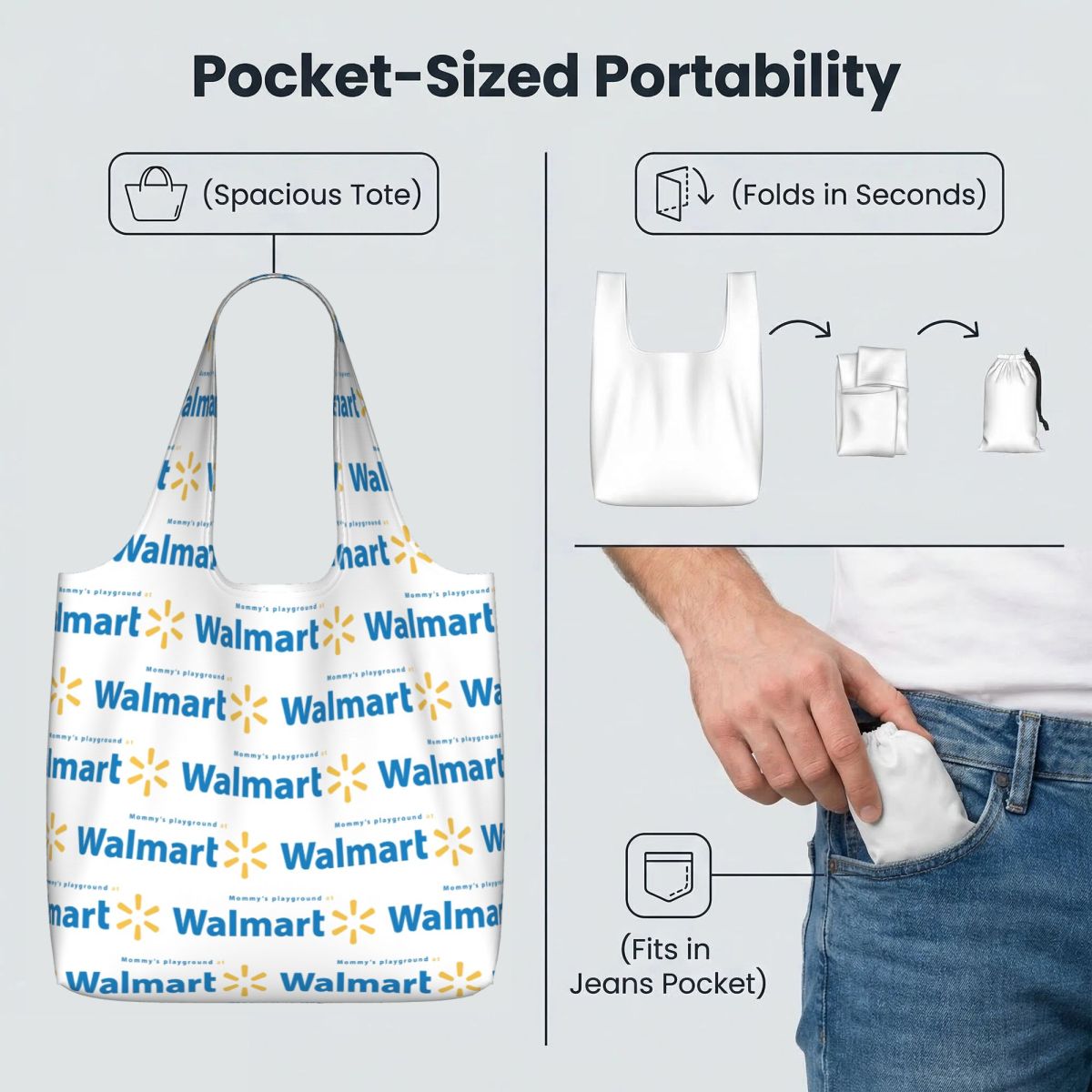Сумка-шоппер Walmart из холста – обзор и цена Women Bags Walmart