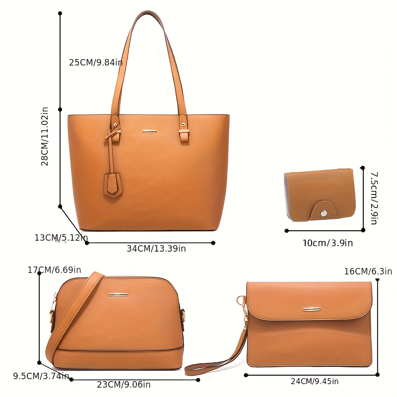 4 шт., модные женские комплект – обзор и цена Women'S Retro Bags